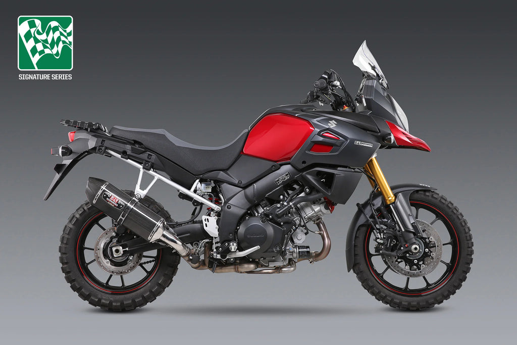 Escape Yoshimura R-77 Slip-On Suzuki V-Strom 1000 14-19