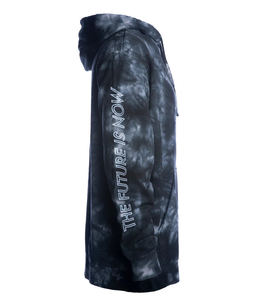 POLERON SEVEN LEGACY HOODIE 22.1 TIE DYE BLACK