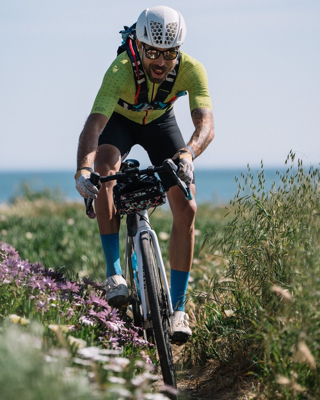 Mochila USWE Mtb Hydro 3 Negro / Azul