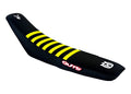 Funda asiento para moto  Husqvarna FC 250 2023-2025  GUTS RACING Ribbed Grip Negro/Amarillo Velcro System
