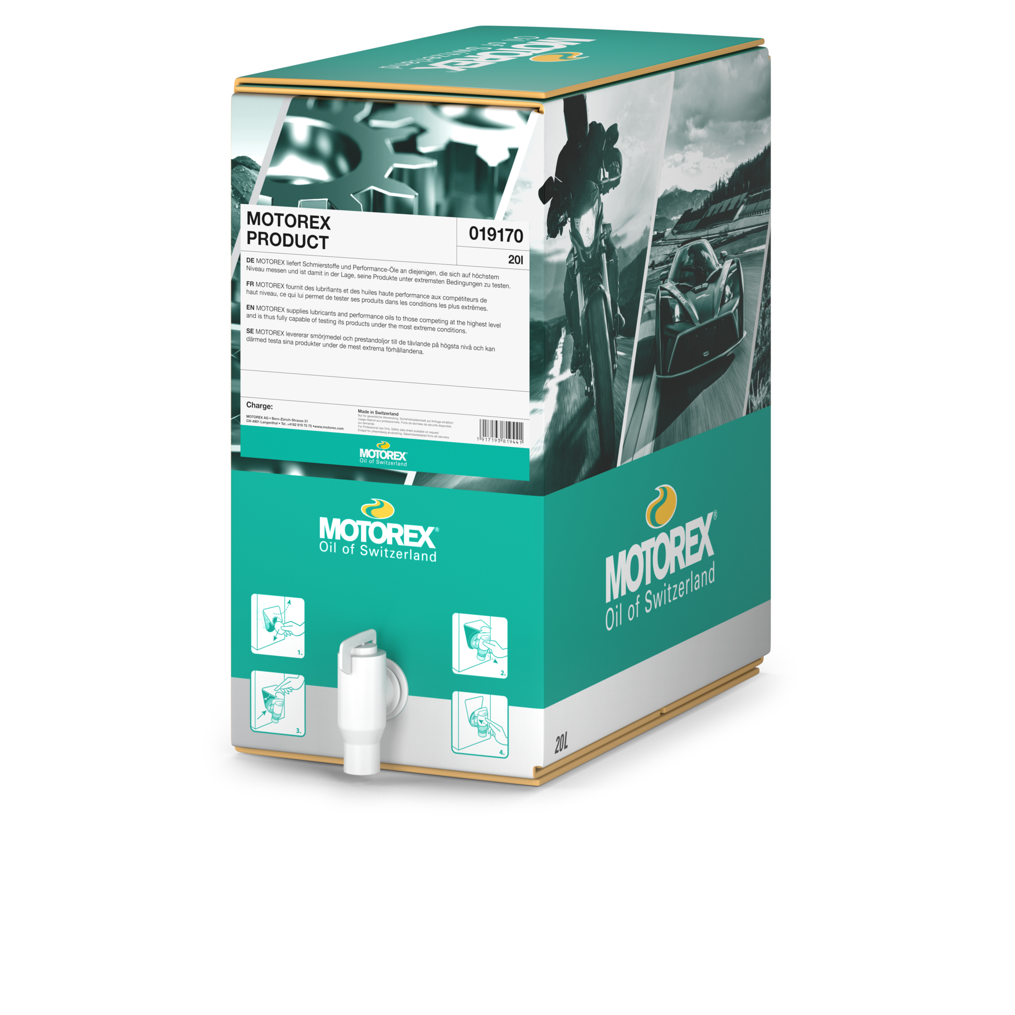 Cross Power 4T 10w/60 20lt Bag in Box