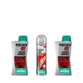 Pack 2: 2 CROSS POWER 4T 10W/50 + 1 CHAIN LUBE OFF ROAD