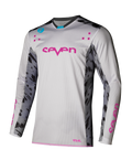 Jersey Motocross Seven Rival Clash 25.1 Blanco Gris | Transpirable