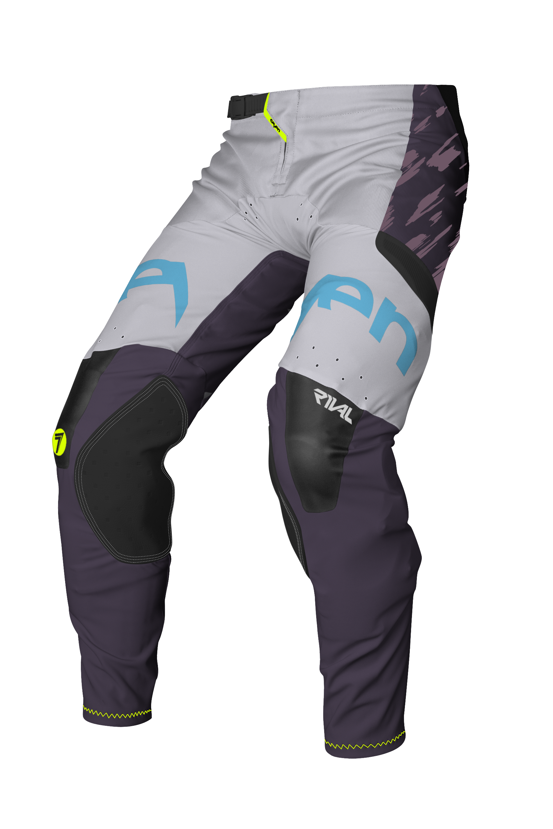 Pantalón Moto Seven Rival Clash  Gray B-Berry 25.1