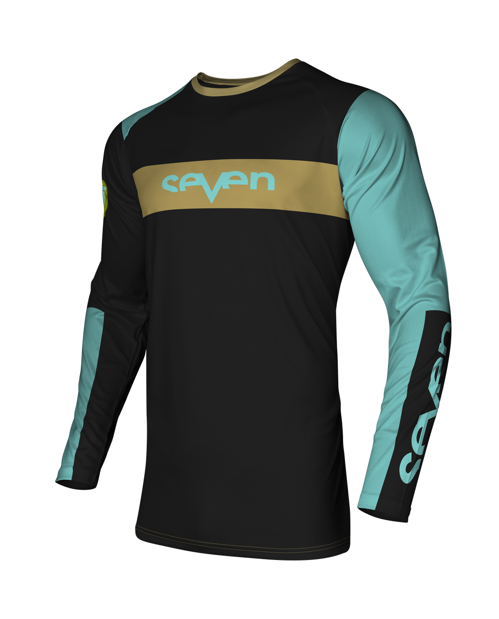 Jersey Motocross Seven Vox Fracture Aruba Gold 25.1