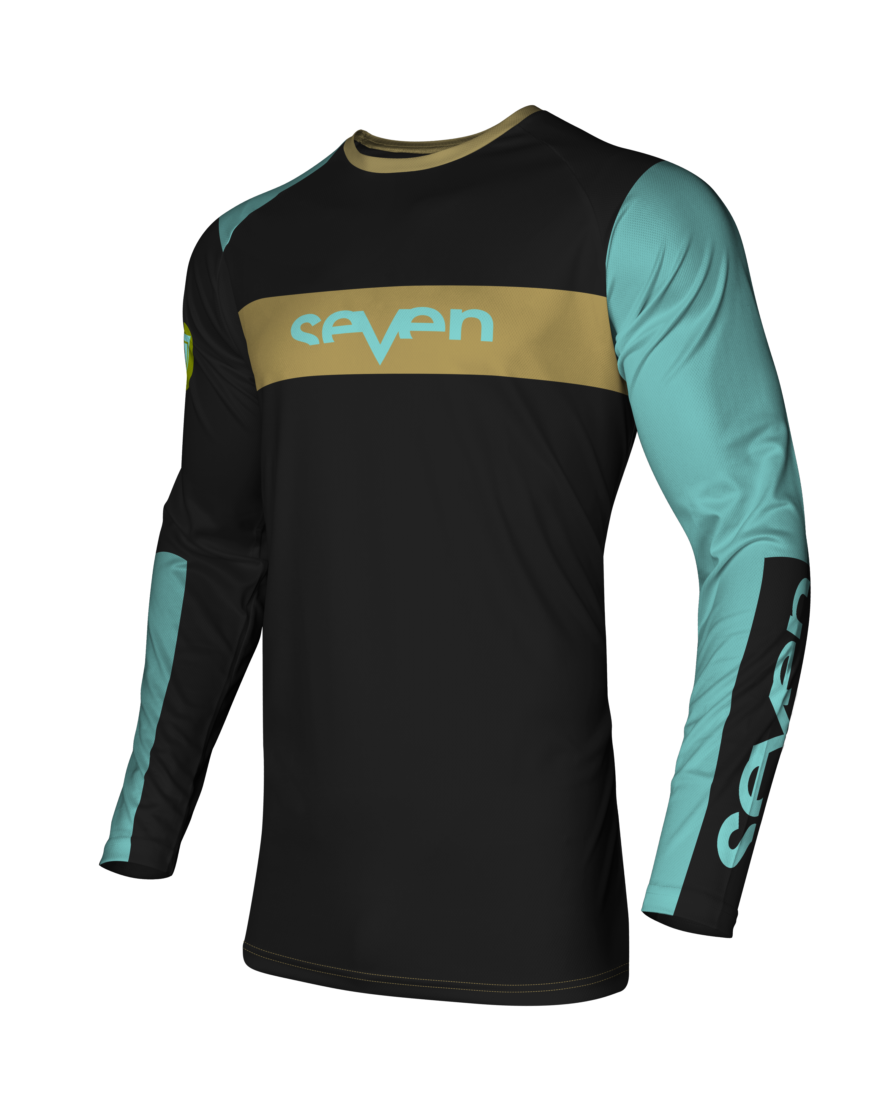 Jersey Motocross Seven Vox Fracture Aruba Gold 25.1