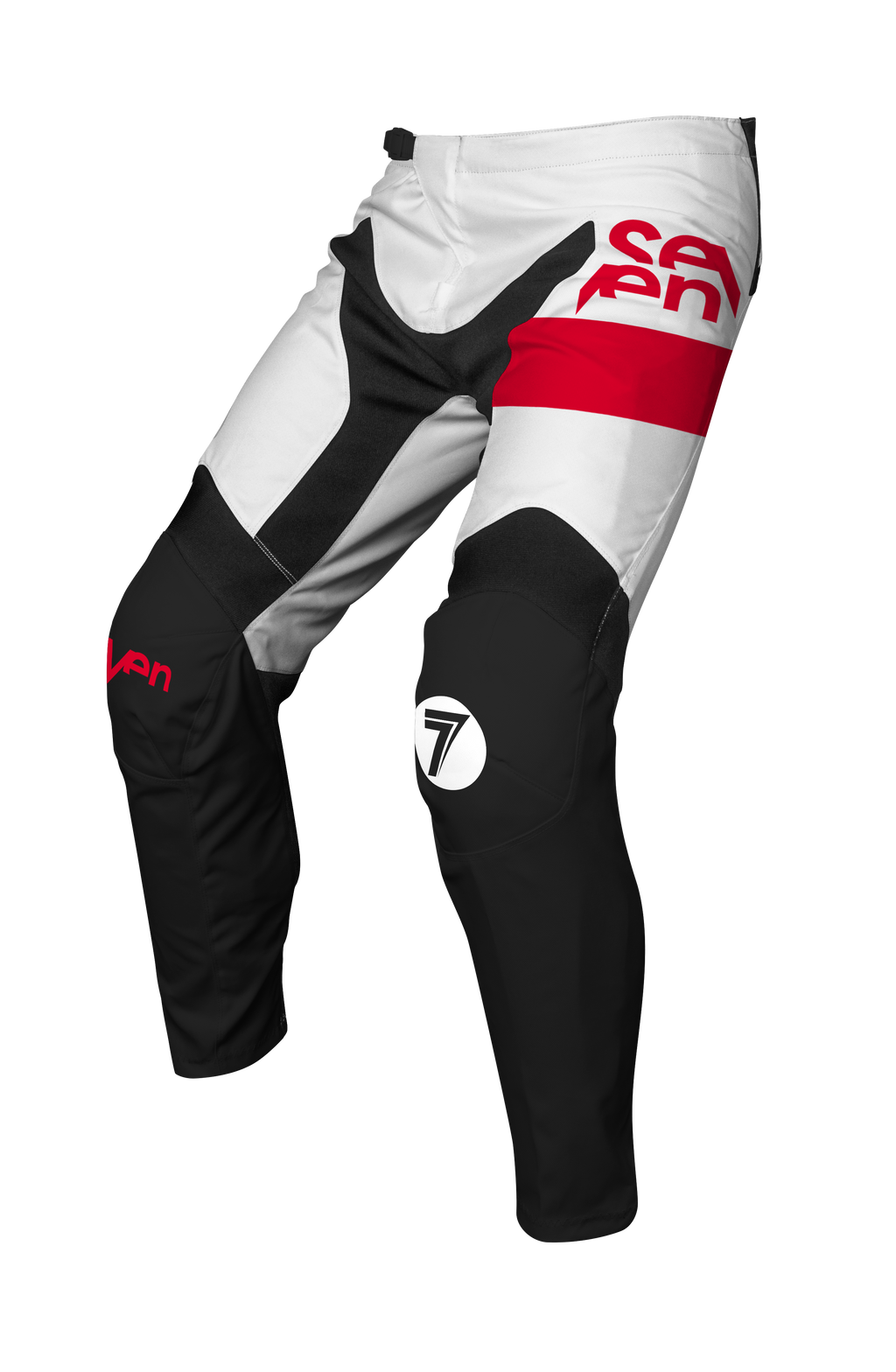 Pantalón Motocross Seven Vox Fracture 25.1 Negro Blanco
