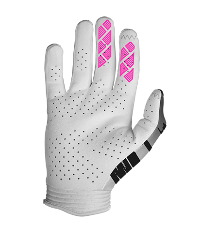 GUANTES SEVEN ZERO CLASH Blanco / Rosado