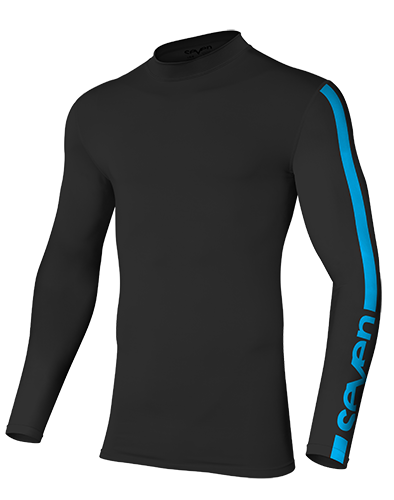 Jersey Compresión Motocross Seven Zero Black/Vice 25.1
