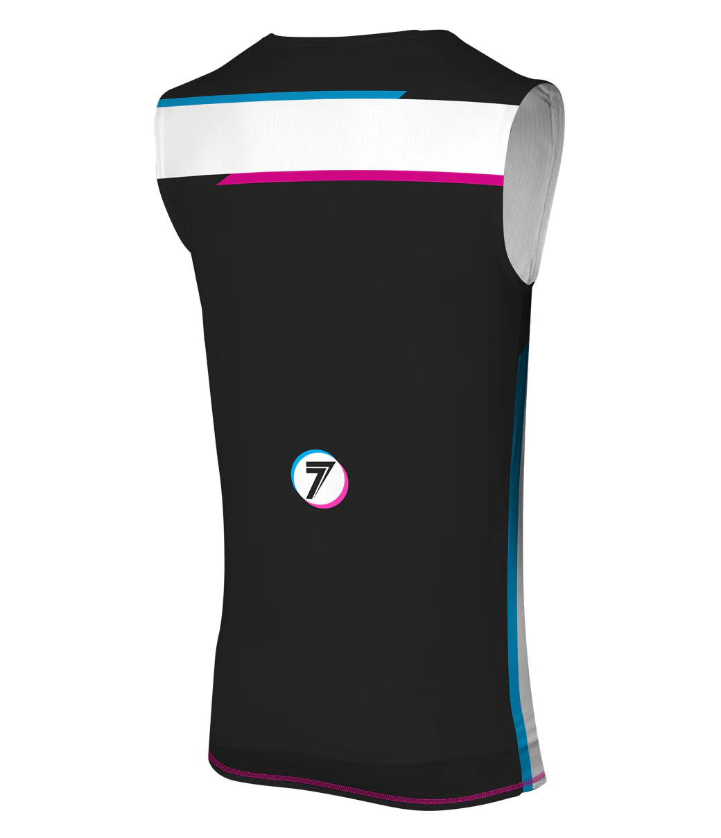 Overjersey Motocross Seven Zero Alter 25.1 Negro/Blanco