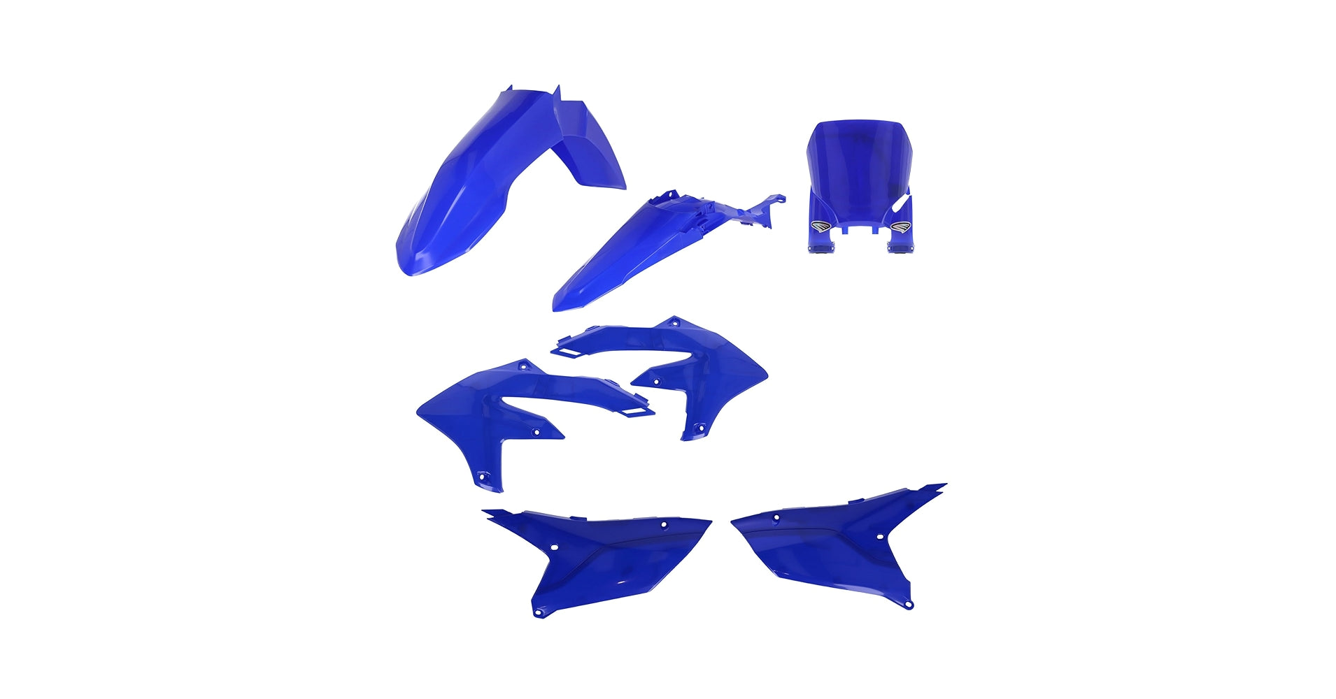 Kit Plásticos 5 Pcs Yamaha YZ250F / YZ450F (Generación 4T) Azul