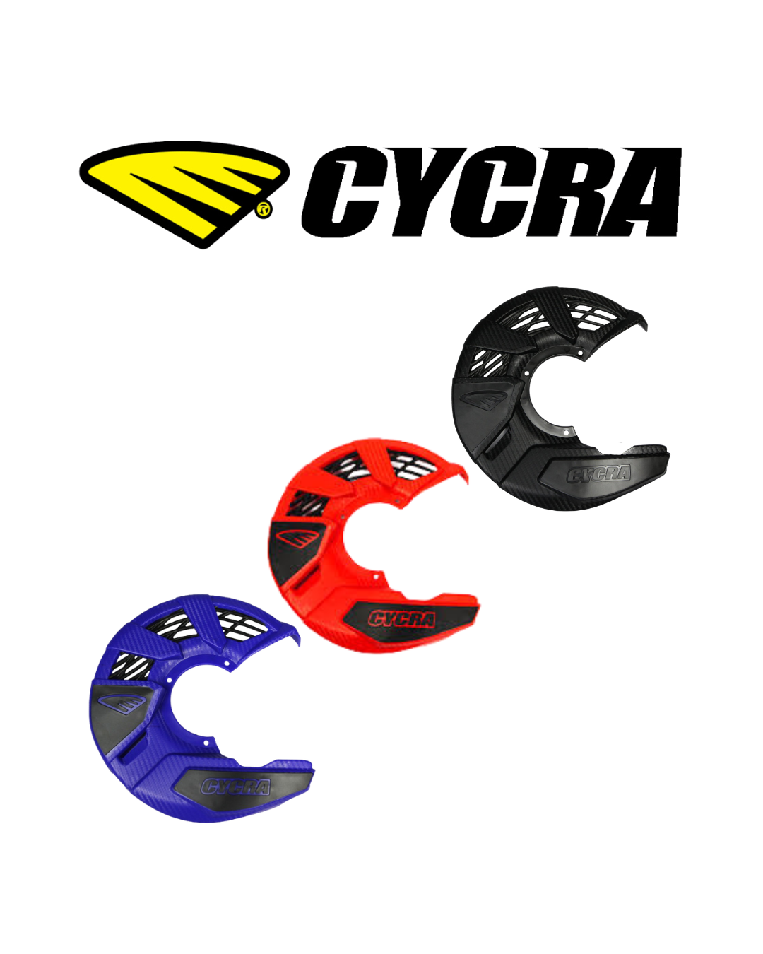 Protector Disco de Freno Cycra Moto | Cubierta Ventilada Colores