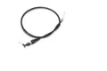 MP-Piola acero Cable, Negro, Throttle Push-Pull Set