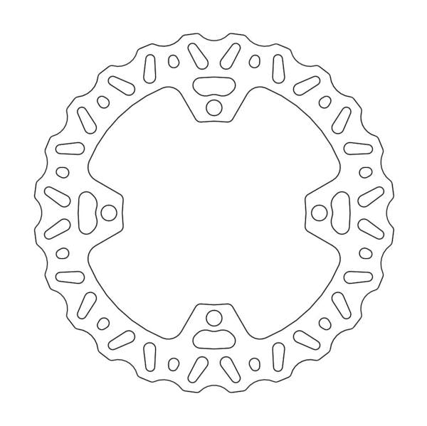 Disco de freno trasero Nitro  Moto-Master  Suzuki: RMZ250 / 450