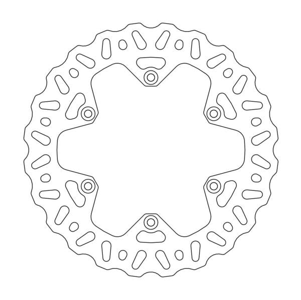 Disco de freno trasero Nitro Moto-Master KTM, Husqvarna