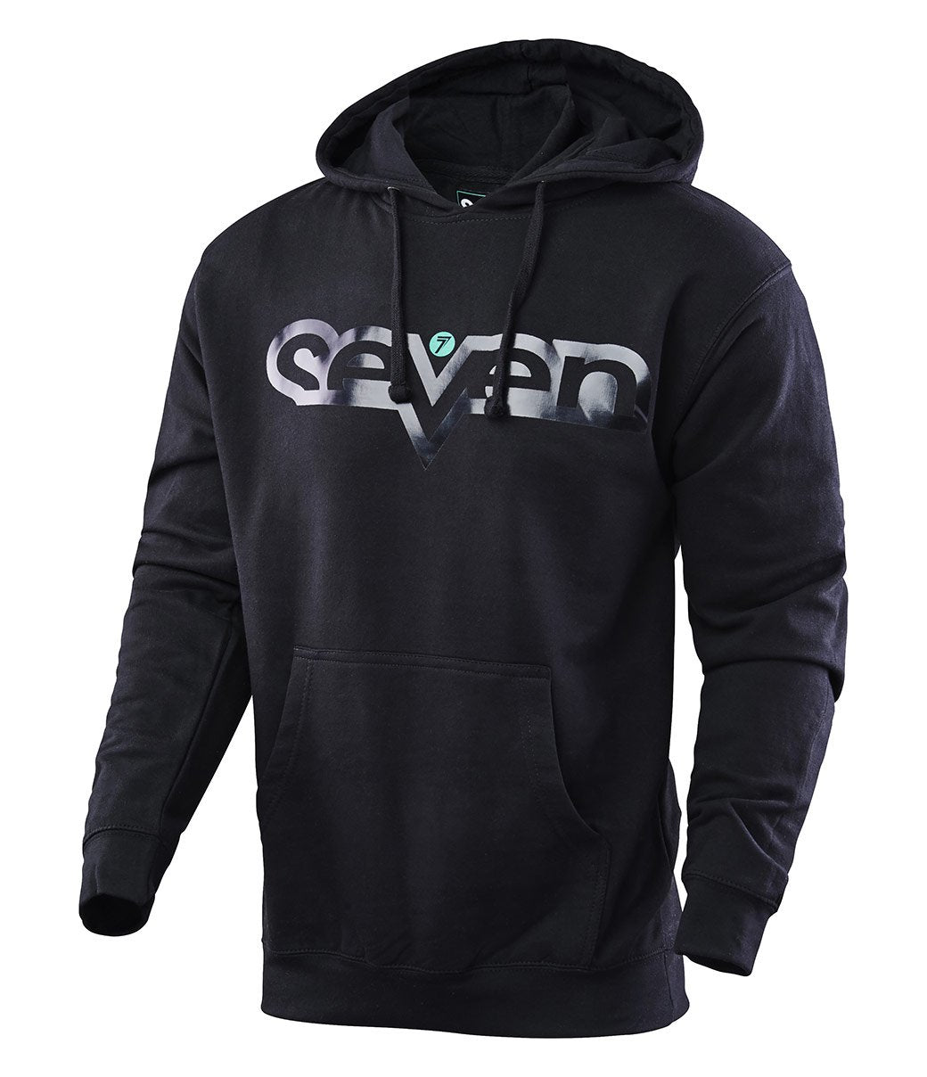 POLERON SEVEN BRAND HOODIE BLACK 22.1