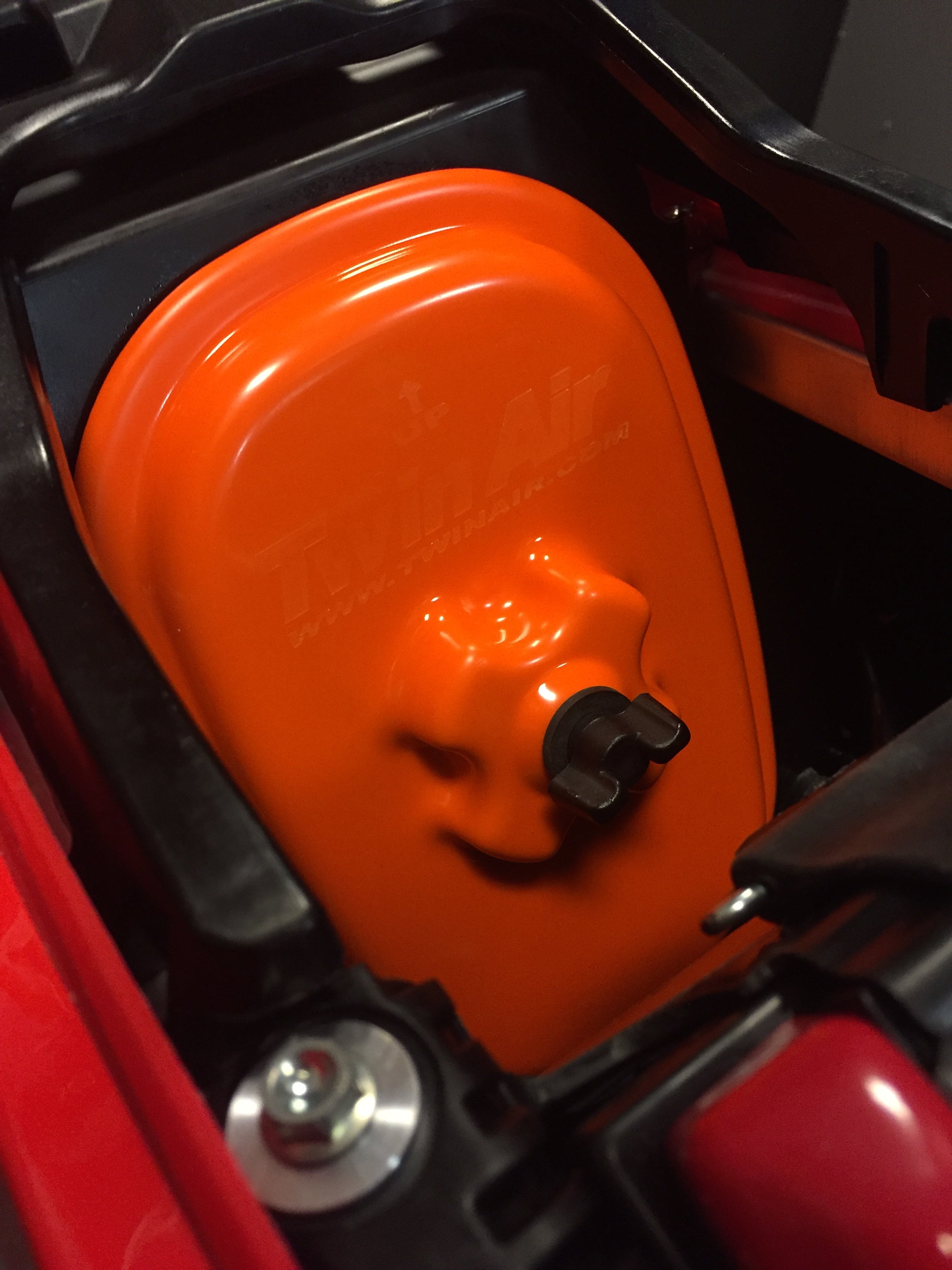 Cubre Caja filtro Twin Air Honda (160112) CRF250R 2018/2021 CRF450R / CRF450RX 2017/2020