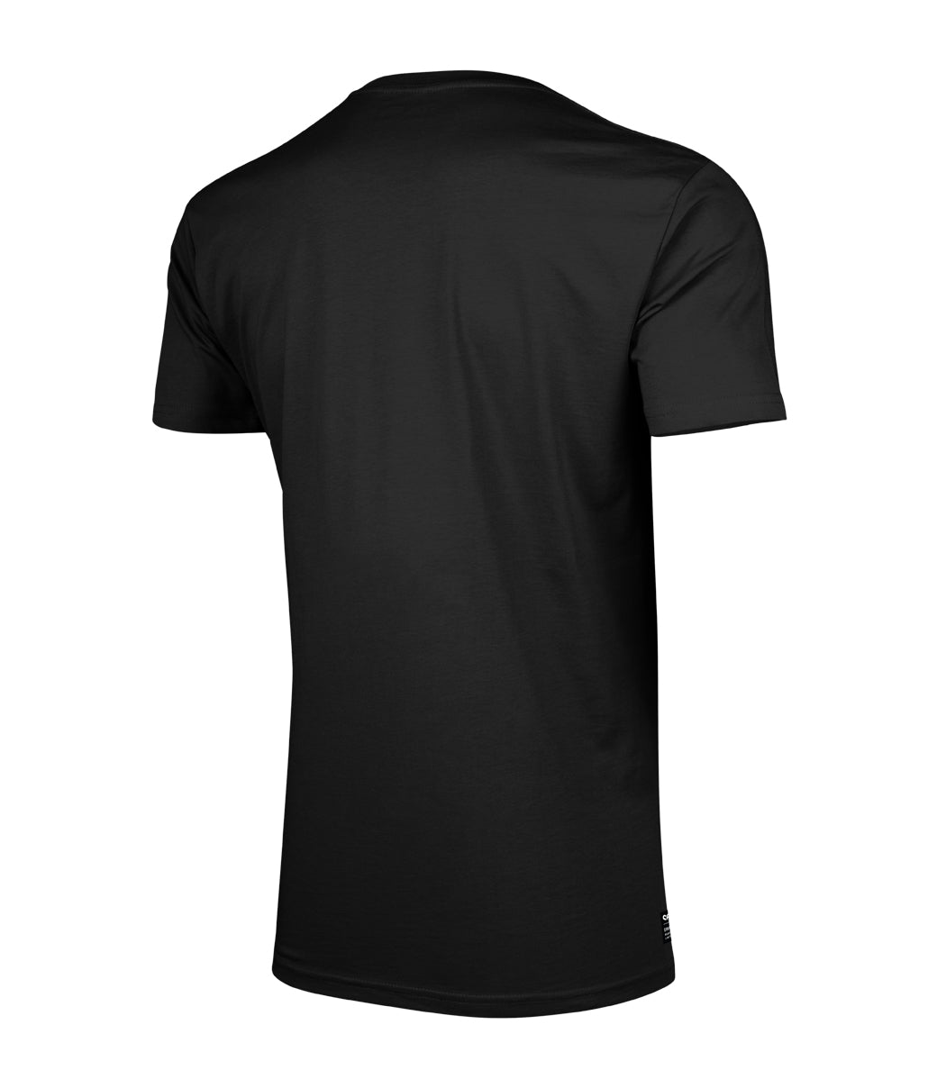 POLERA SEVEN MICRO BRAND TEE BLACK