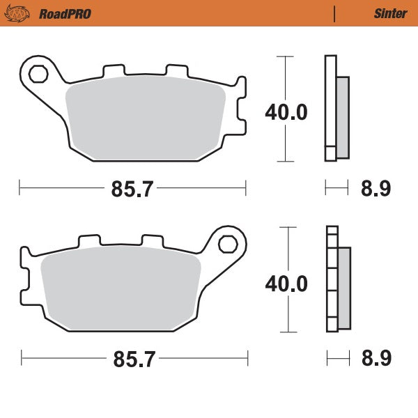 "Pastillas de freno traseras Moto-Master RoadPRO Sinter 403102 metal sinterizado"

"Repuestos freno trasero touring Honda Africa Twin CRF1100L Moto-Master 403102"

"Upgrade frenos moto aventura evitar calentamiento pastillas sinterizadas Versys"