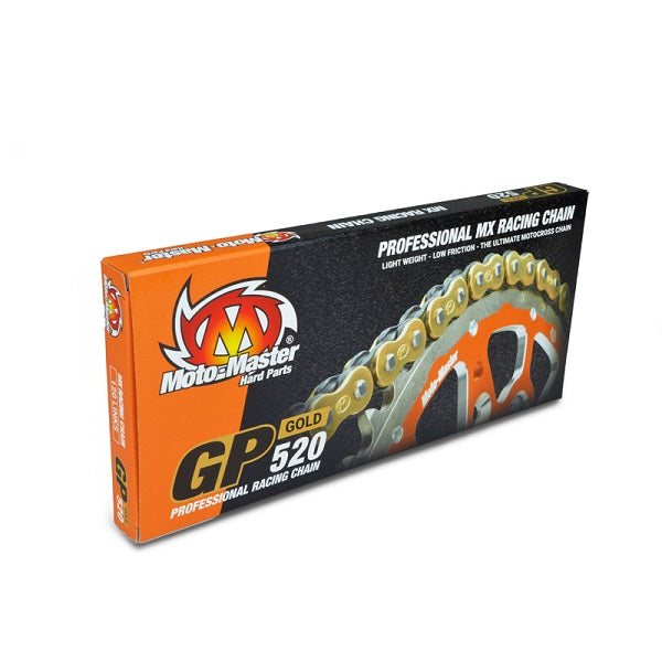 Moto-Master Cadena GP-520 Gold (120 enlaces, con clip)