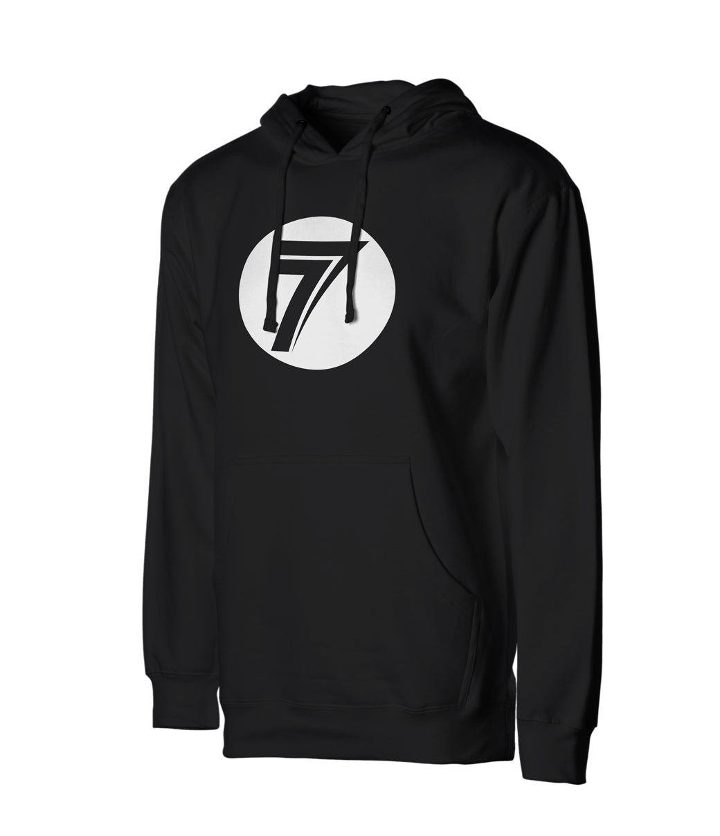 POLERON SEVEN DOT HOODIE BLACK 22.1