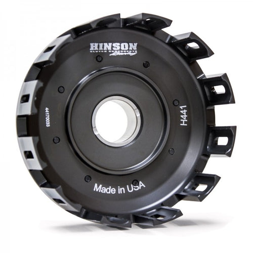 "Campana embrague aluminio mecanizado Hinson Billetproof H641-B-1901 Yamaha YZ250F"

"Clutch basket Hinson Racing evitar muescas embrague moto enduro WR250F"

"Reconstrucción motor Yamaha 250 campana embrague Hinson Supercross"