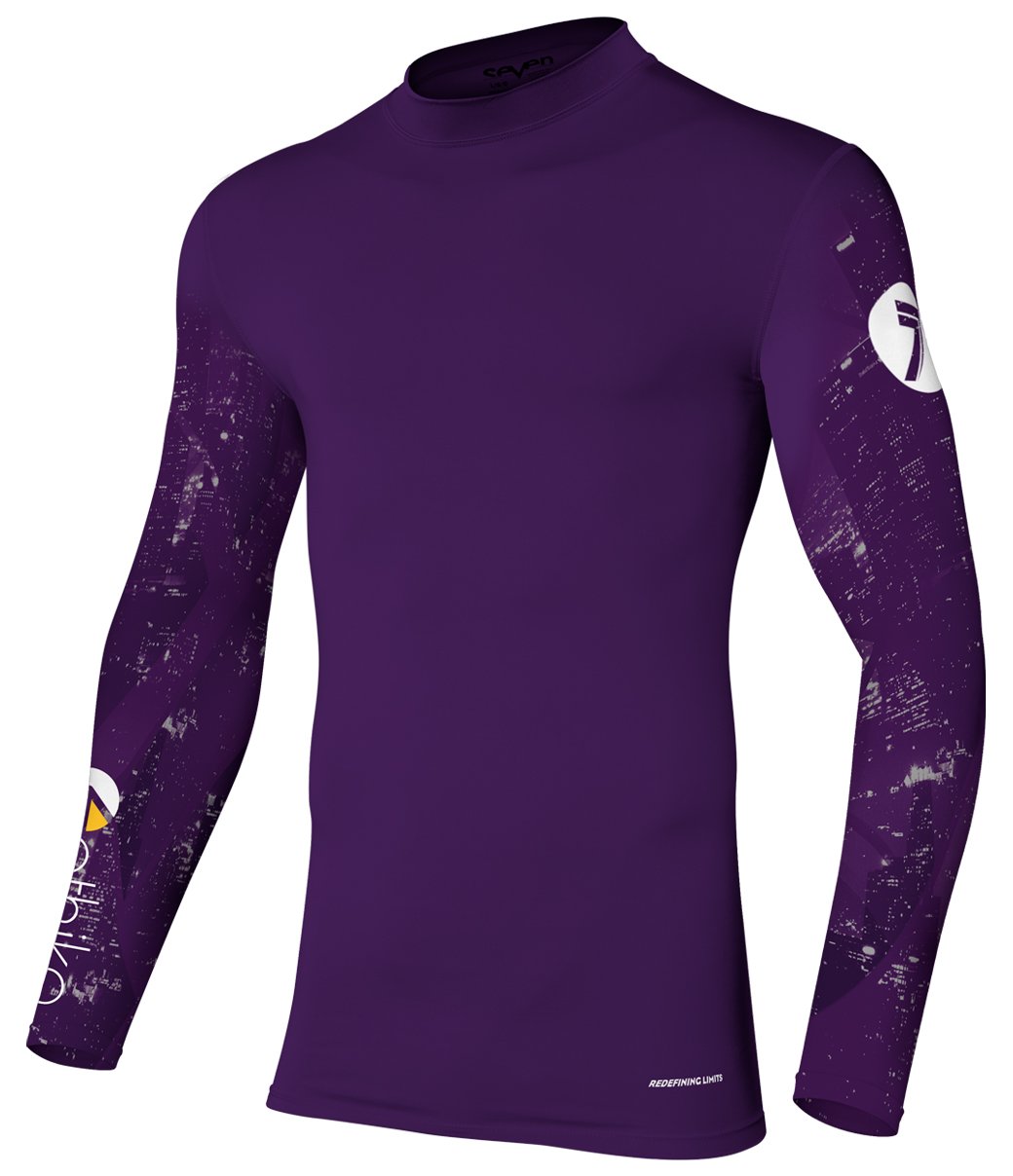 POLERA COMPRESSION SEVEN ZERO ETHIKA PURPLE 21.2