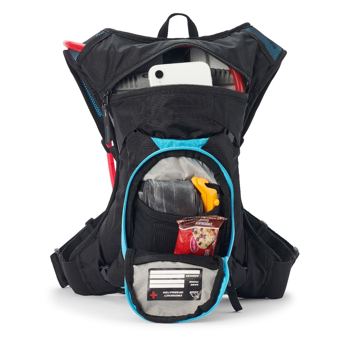 Mochila USWE Mtb Hydro 3 Negro / Azul