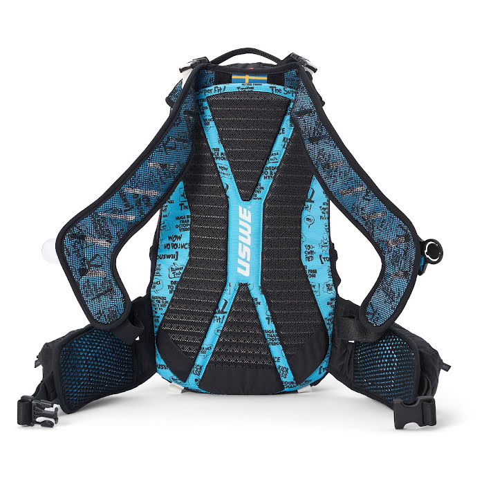 Mochila USWE Flow 16 Negro / Azul